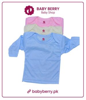 Inner Shirts Full Sleaves Pack of 3 Pcs 0-4 Months
