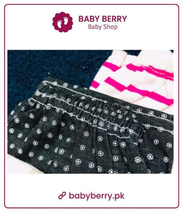 Pack Of 6 Pcs Summer Cotton Blended Pajama For 0 To 2 Years Baby