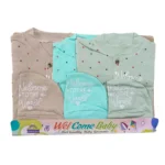 Newborn Summer Cotton Pack of 3 Dresses