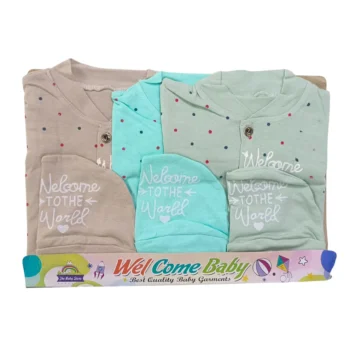 Newborn Summer Cotton Pack of 3 Dresses