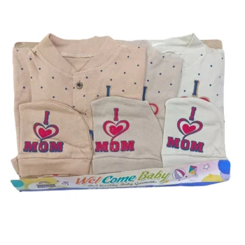 Newborn Summer Cotton Pack of 3 Dresses