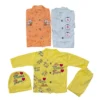 Newborn Summer Cotton Pack of 3 Dresses 3