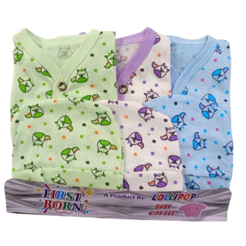 Newborn Summer Cotton Pack of 3 Dresses