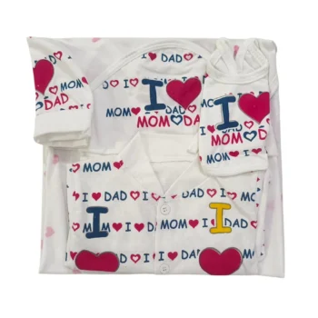 Newborn Summer Soft Cotton Starter Set 5 Pcs