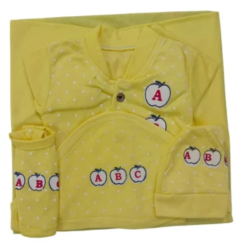 Newborn Summer Soft Cotton Starter Set 5 Pcs