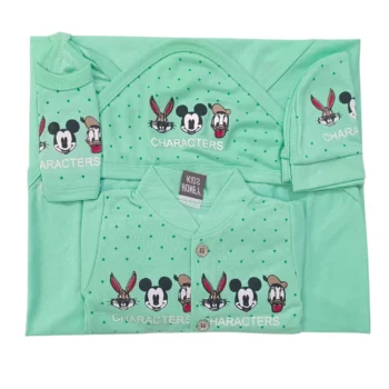 Newborn Summer Soft Cotton Starter Set 5 Pcs