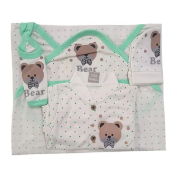 Newborn Summer Soft Cotton Starter Set 5 Pcs