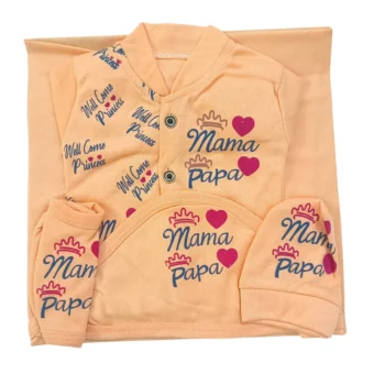 Newborn Summer Soft Cotton Starter Set 5 Pcs