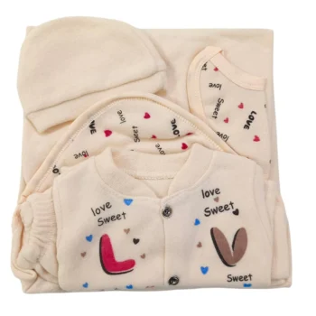 Newborn Winter Fleece Starter Set 5 Pcs